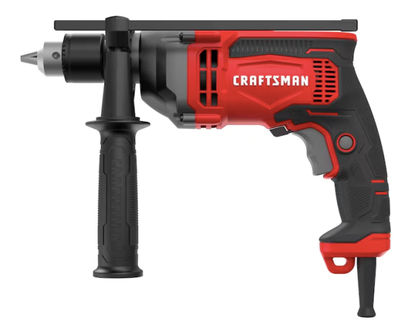 Lot # 150 CRAFTSMAN 1/2in 7A Variable Speed Hammer Drill $69