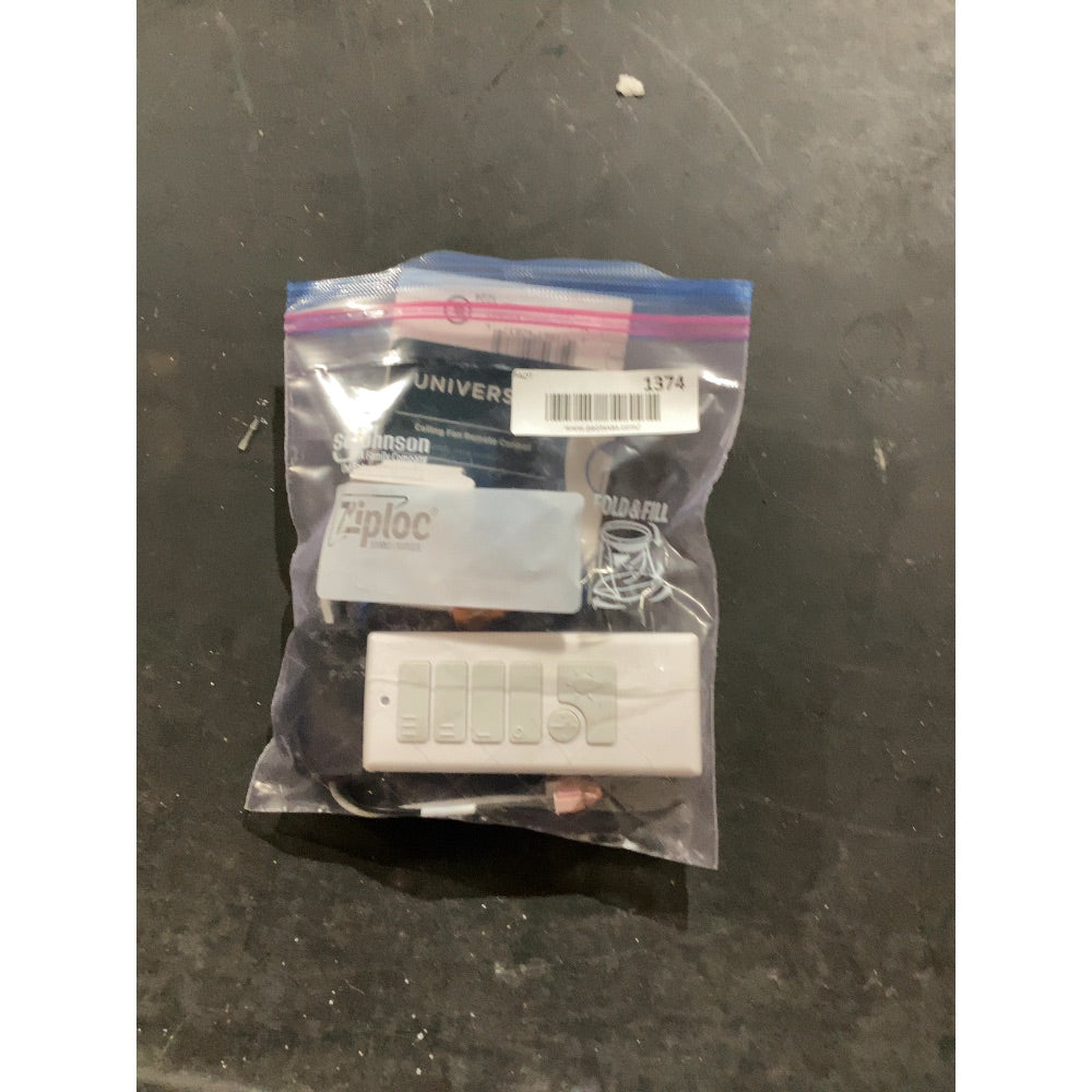 Lot # 1374 Manufacturer 3-speed Ceiling Fan control $27.97