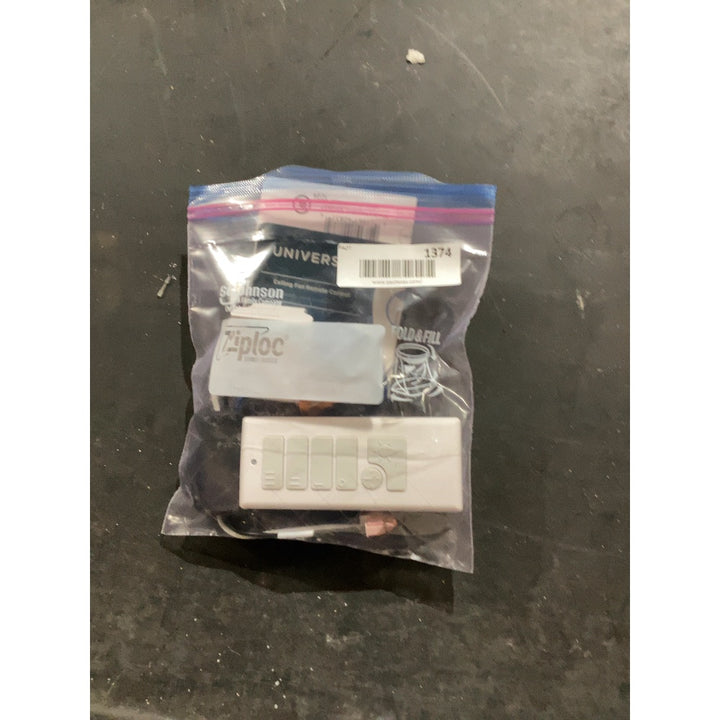 Lot # 1374 Manufacturer 3-speed Ceiling Fan control $27.97