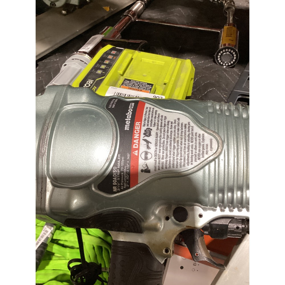 Lot # 904 Metabo HPT Framing Nailer $199.00