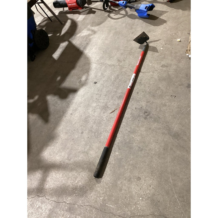 Lot # 1283 CRAFTSMAN Garden Hoe - Pointed Head, Red Handle, Black Grip, Used