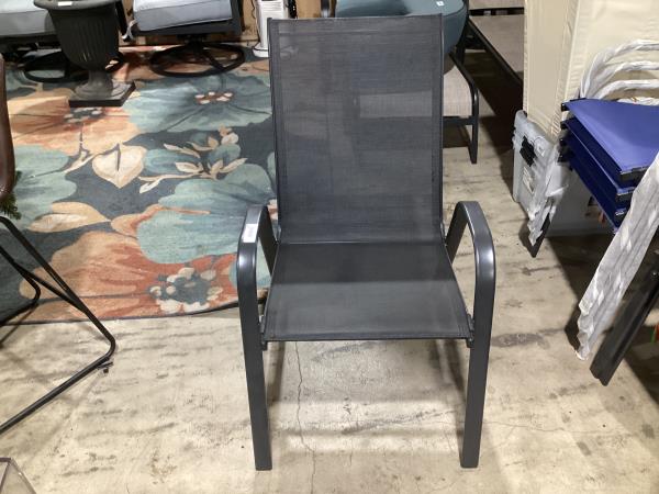 Lot # 2030 Mainstays Gray Sling Chair