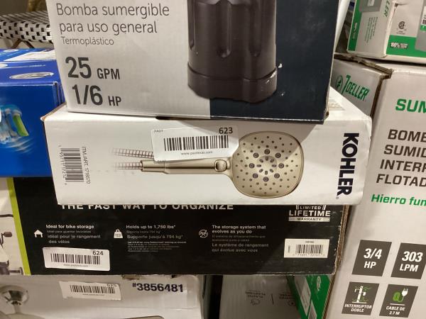Lot # 623 Kohler Tellin Multifunction Handshower $60