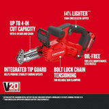 CRAFTSMAN V20 Cordless Pruning Saw, 6" Chain