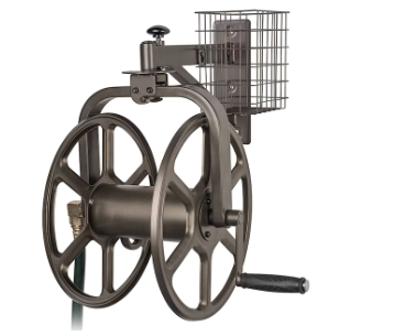 Lot # 990 Style Selections Steel Wall-mount Hose Reel $114