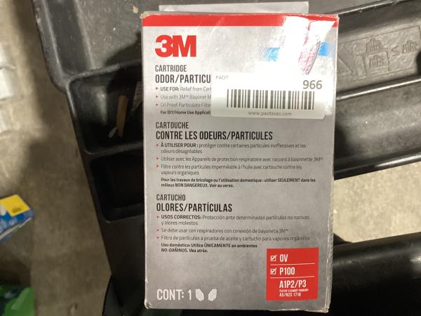 Lot # 966 3M Replacement Cartridges
