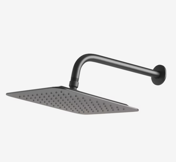 Lot # 1165 Allen+Roth Matte Black Shower Head $65