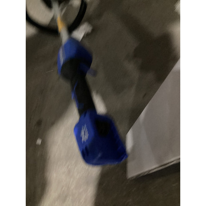 Lot # 1420 KOBALT KST 25B-03 Cordless String Trimmer - 0.080-inch Line, Adjustable Handle, Blue and Silver