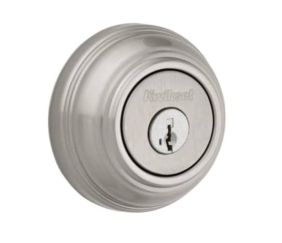 Lot # 1518 Kwikset Satin Nickel Double Cylinder Deadbolt $56