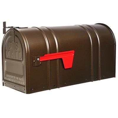 Lot # 616 Carlton Post-Mount T2 Mailbox, Bronze