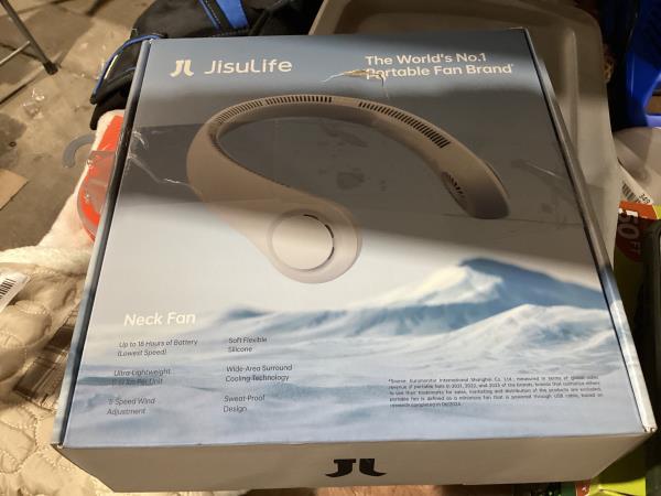 Lot # 347 jisulife neck fan $30