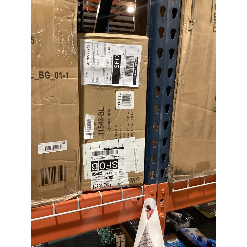 Lot # 1316 Factory Direct Table Legs $90.00