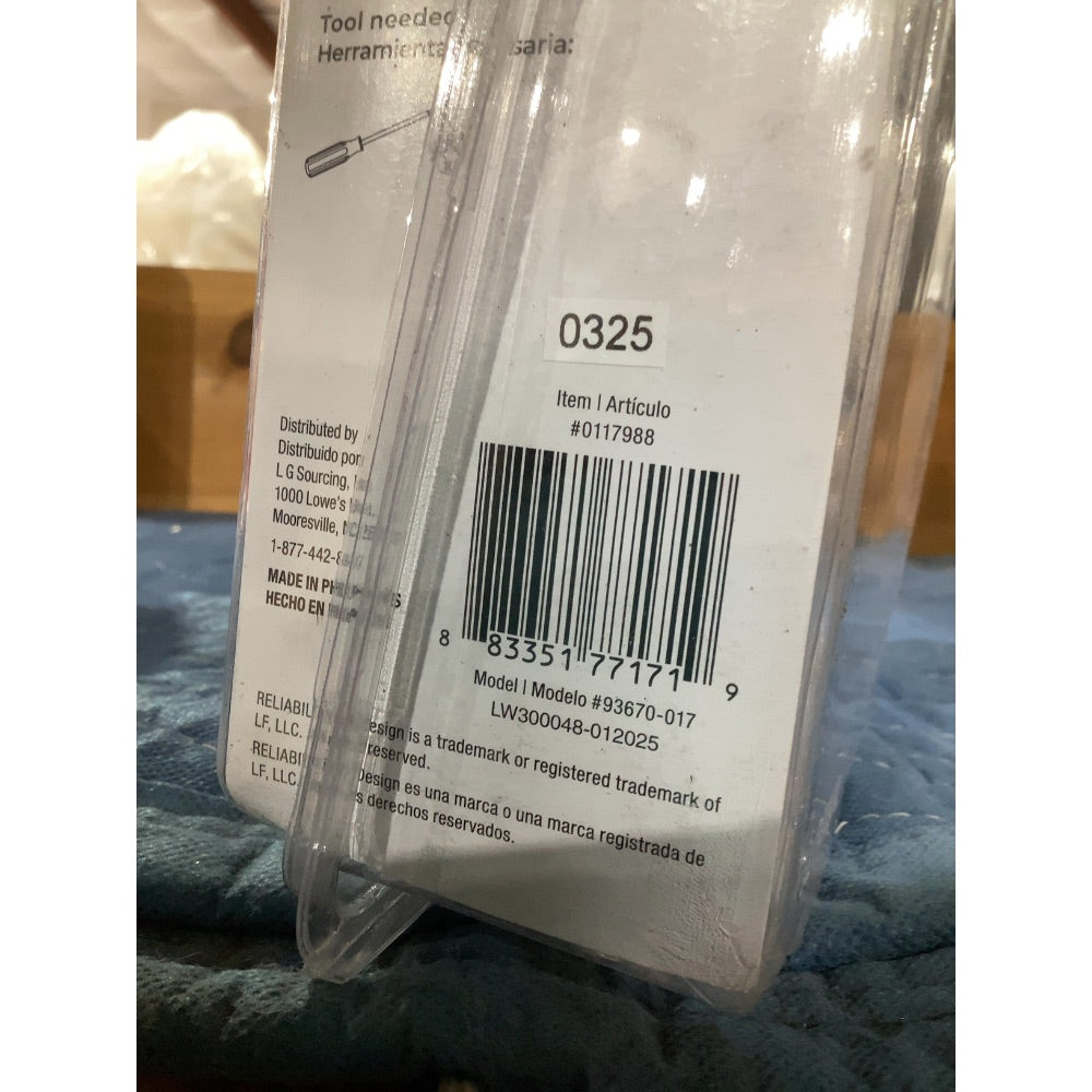 Lot # 28 ReliaBilt Deadbolt Knob $41.00