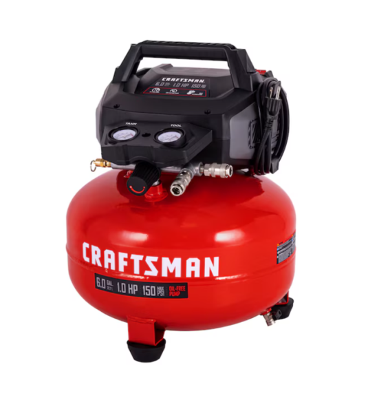 Lot # 2007 CRAFTSMAN 150 PSI Pancake Air Compressor $170