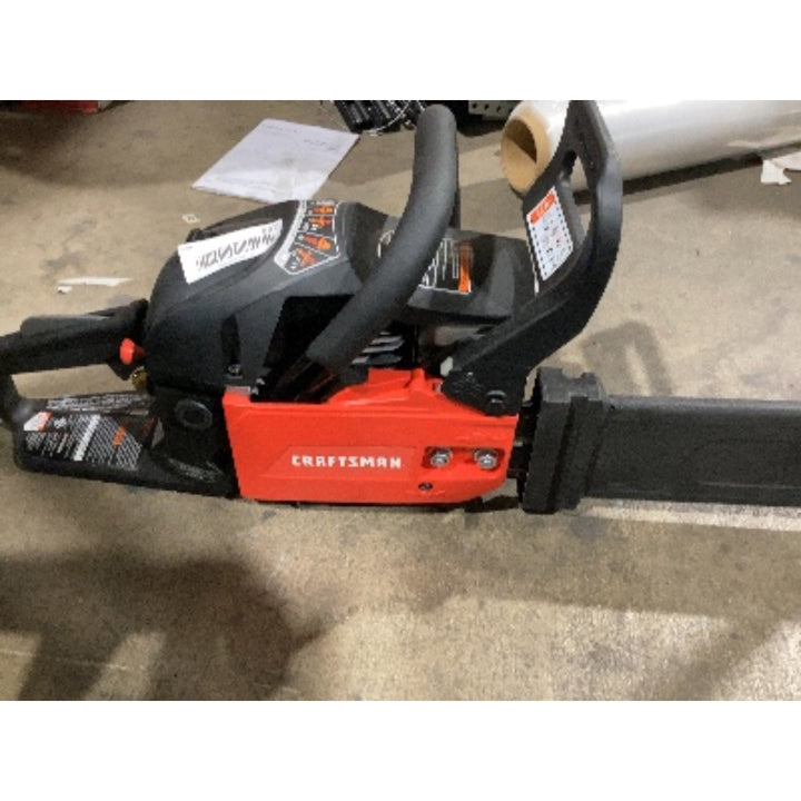 Lot # 667 CRAFTSMAN 18-inch Gas Chainsaw - $199