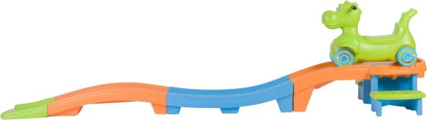 Lot # 1618 Step2 Dino Dash Up & Down Roller Coaster Kids Ride On Toy, Push Car, Indoor/Outdoor Playset, Made of Durable Plastic, Max Weight 50 lbs., for Toddlers 2-5 Years Old