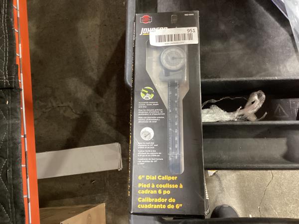 Lot # 951 Johnson 6 Dial Caliper Black $18