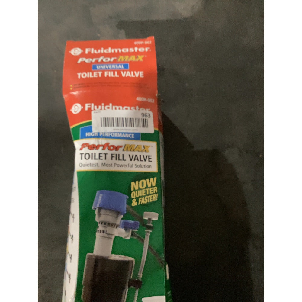 Lot # 963 Fluidmaster Fill Valve $15