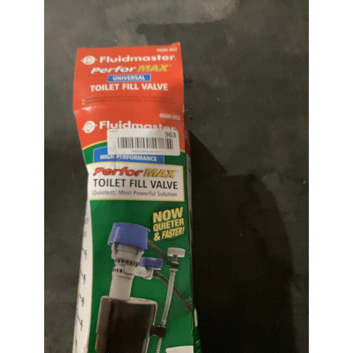 Lot # 963 Fluidmaster Fill Valve $15