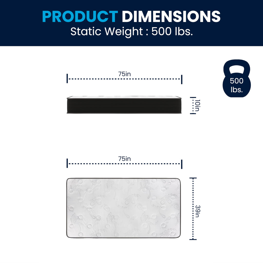 Lot # 2120 Flash Furniture Mattress $184.94