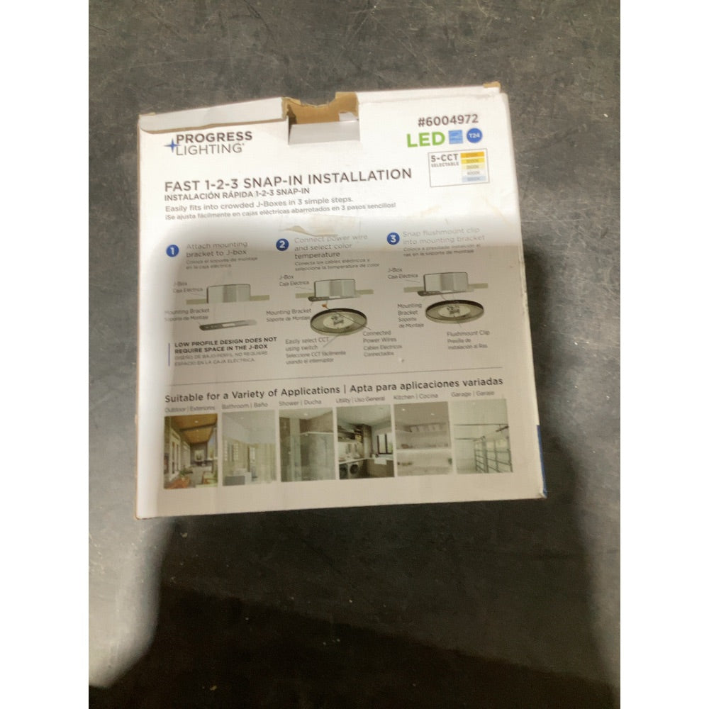 Lot # 471 Mini flushmount led