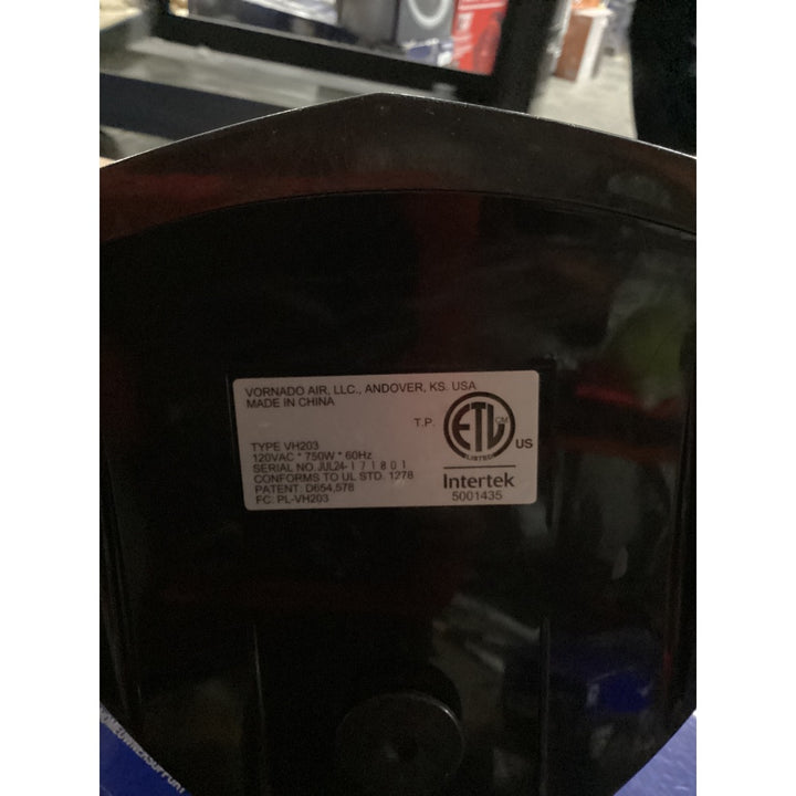 Lot # 743 Vornado Heater $40.00