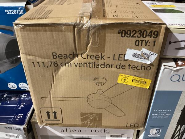 Lot # 1163 HarborBreeze Beach Creek Ceiling Fan LED Light$129