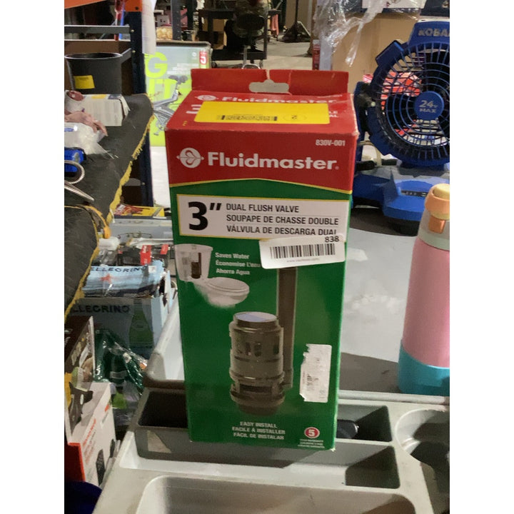 Lot # 838 Fluidmaster 830V-001, 3" Dual Flush Valve
