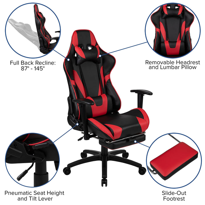 Lot # 2126 Flash Furniture Gaming Chairs $220.05