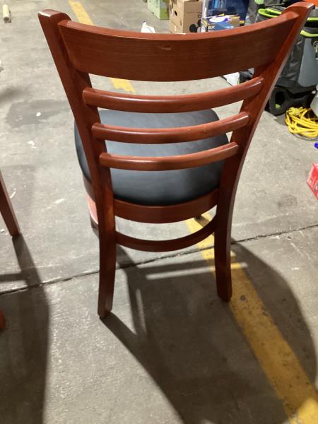 Lot # 1936 Flash Furniture HERCULES Series Ladder Back Cherry Wood Restaurant Chair $139