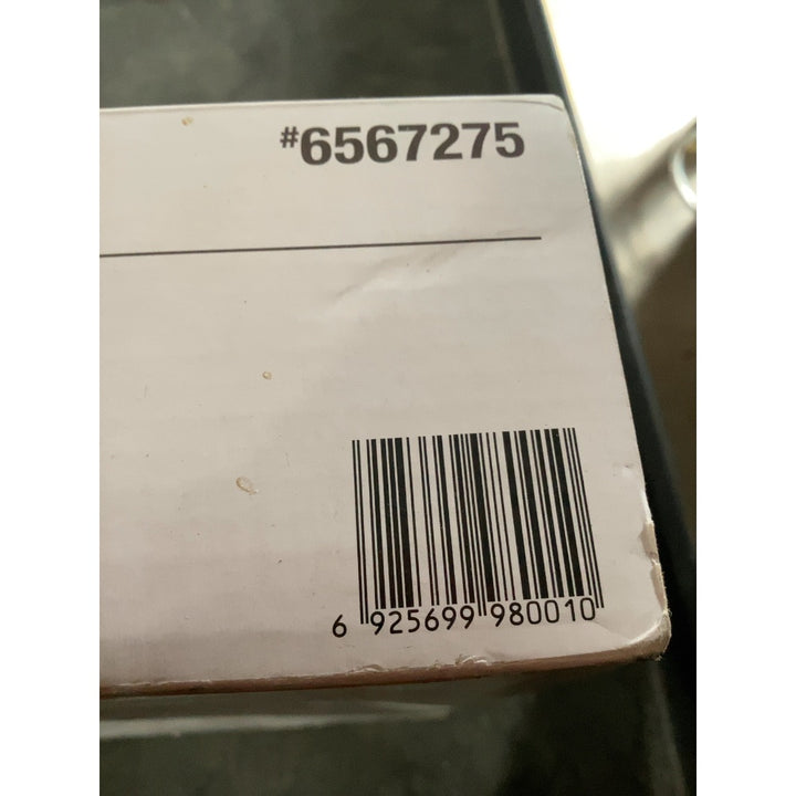 Lot # 995 Allen Roth Harlow Matte Black 2-Handle 4" Centerset WaterSense High-Arc Parts $69