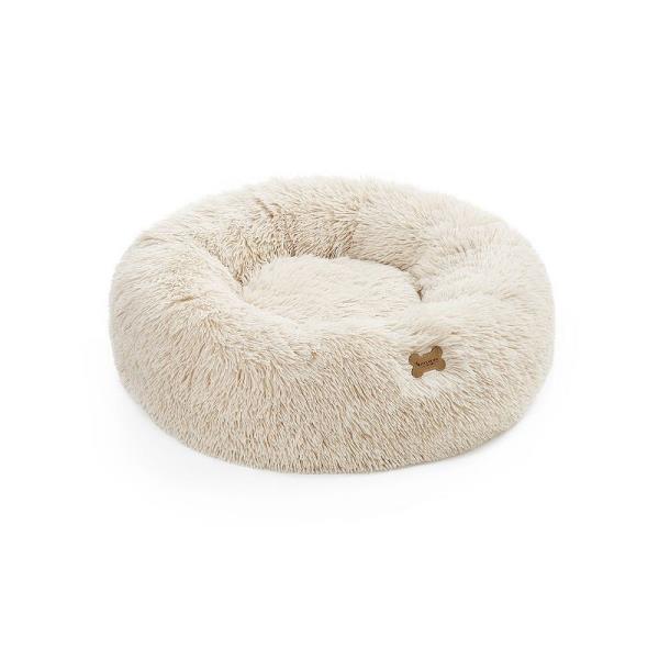 Lot # 1589 Koolaburra by UGG Sacha Faux Fur Pet Bed, Linen