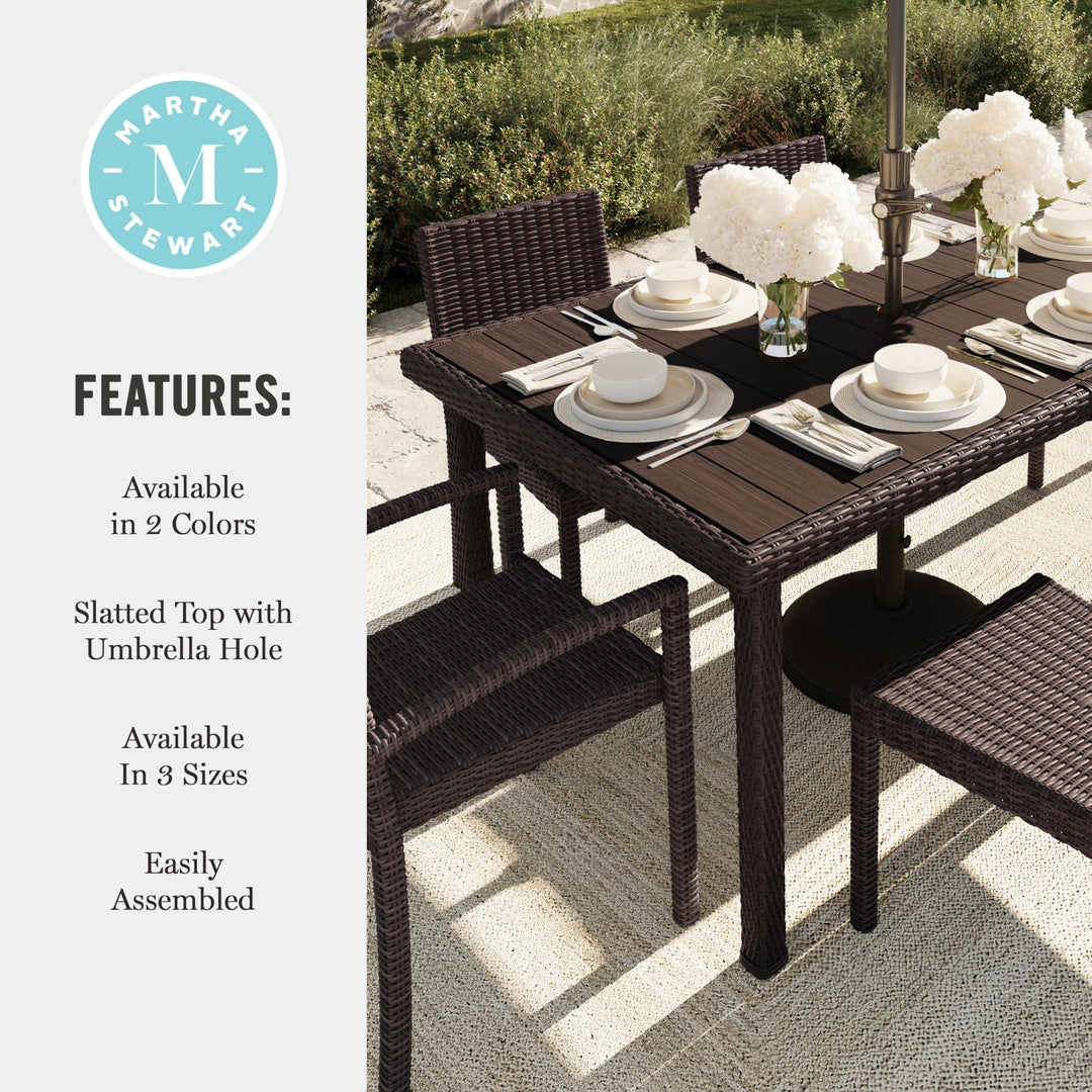 Lot # 2345 Martha Stewart Bedford Patio Dining Table $379