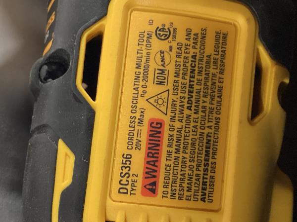 Lot # 163 DEWALT 20V Max XR Oscillating Multi Tool $111