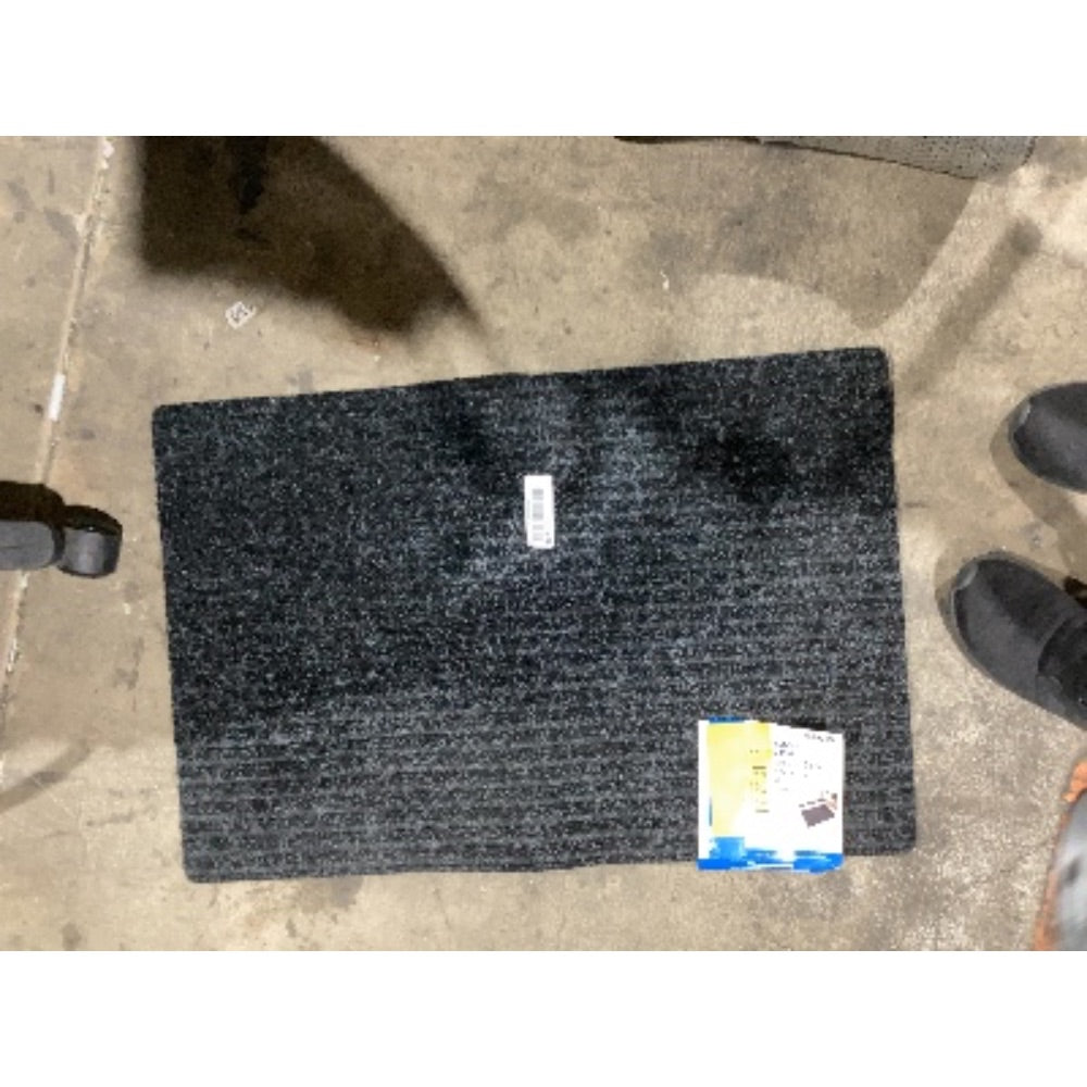 Lot # 679 Apache Mills Black Utility Mat 5292154 - $19