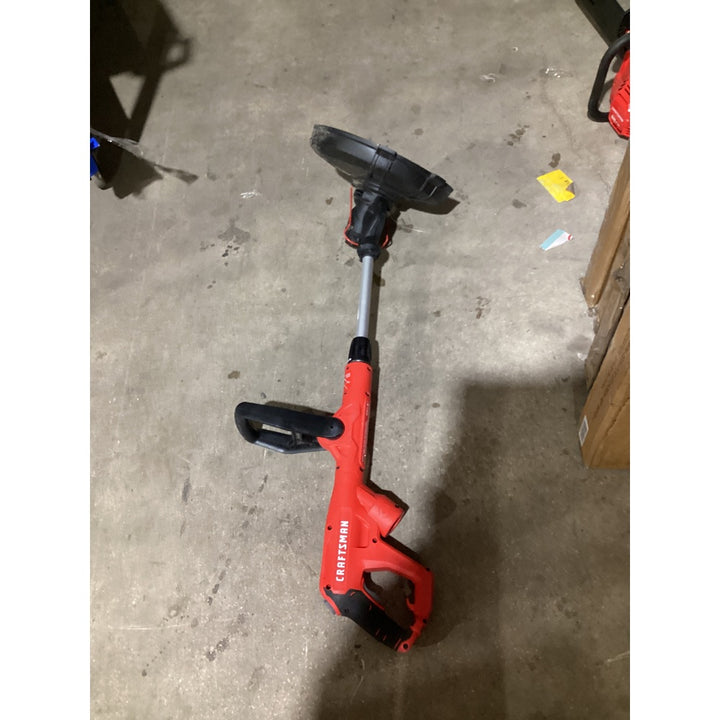 Lot # 1449 CRAFTSMAN CMEST913 13-inch Electric String Trimmer - 5.5A, 6200 RPM, Red/Black