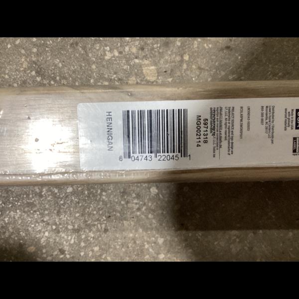 Lot # 1419 PROJECT SOURCE Laminate Stairnose Molding $26