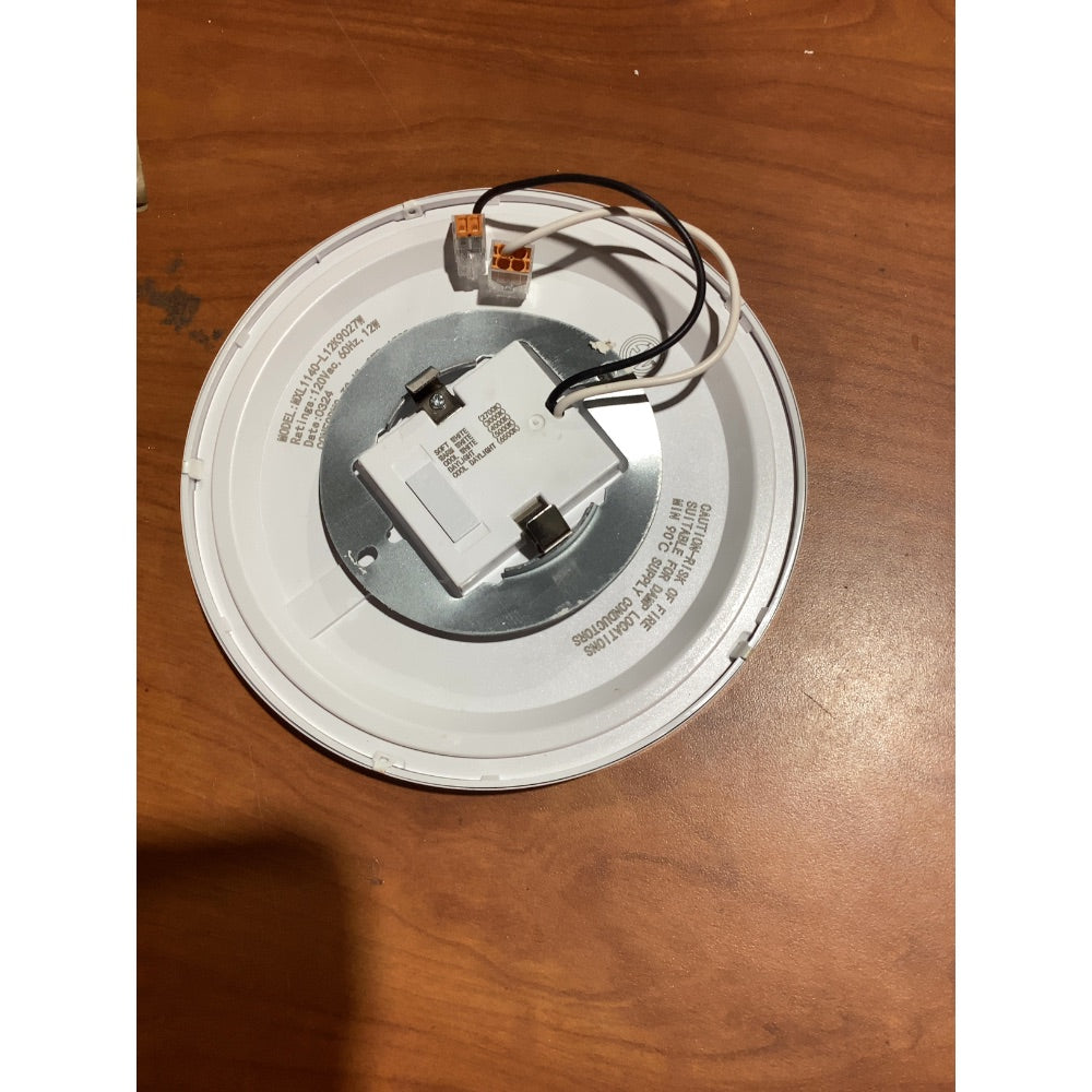 Lot # 1458 PAOT White LED Flush Mount Light $30