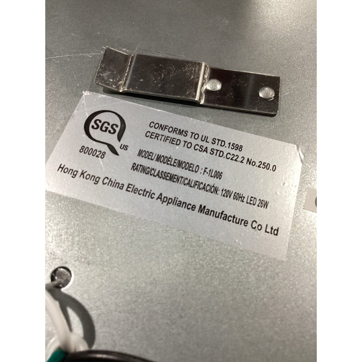 Lot # 153 HK Electric Mfg. Co. F-1L006 LED Flush Light