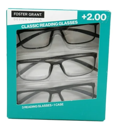 Lot # 950 Foster Grant Classic Reading Glasses +2.00