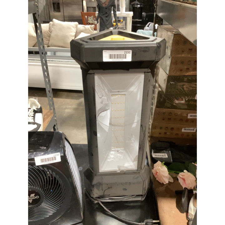 Lot # 2151 AI Generated Black LED Work Light Tower $65.00