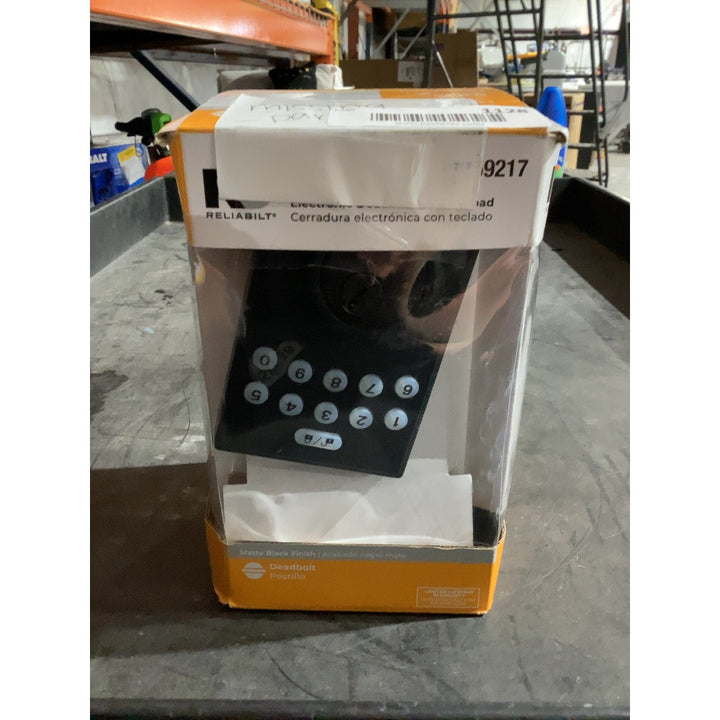 Lot # 1128 Kwikset Powerbolt Electronic Deadbolt Door Lock$55