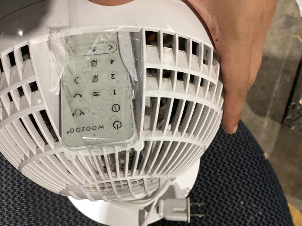 Lot # 127 Woozoo Oscillating Globe Fan Air Circulator $53