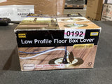 Raco Floor Box Cover Round Brass