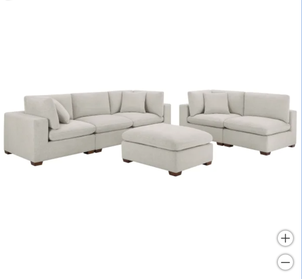 Thomasville Lowell 6-piece Modular Sectional