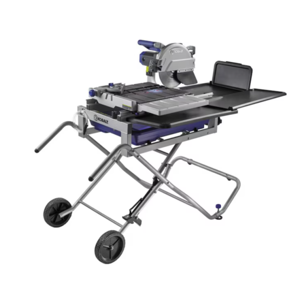 Lot # 2111 Kobalt Wet Tabletop Sliding Table Tile Saw $499