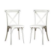 Lot # 1943 Crossback chair White $119