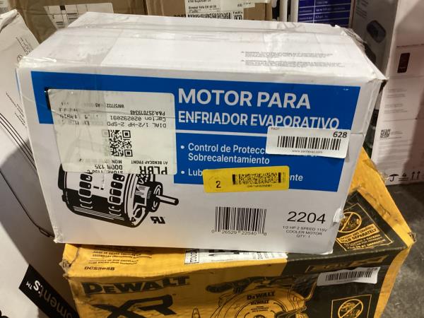 Lot # 628 Dial Manufacturing Evaporative Cooler Motor $144
