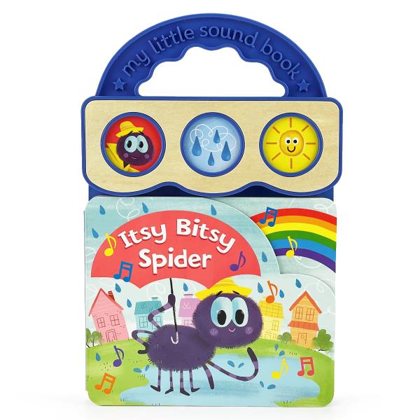 Lot # 49 Itsy Bitsy Spider Children's 3-Button Sound Book