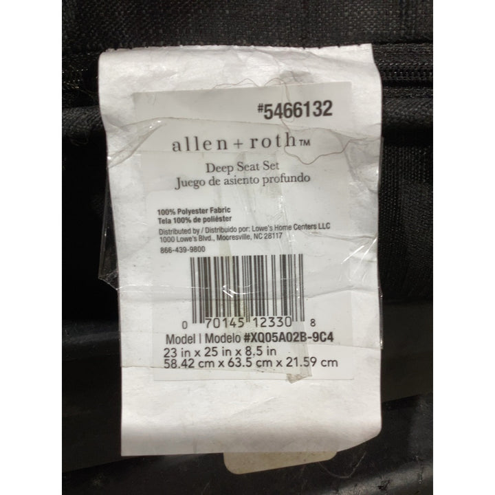 Lot # 1463 allen + roth Seat Patio Chair Cushion $85